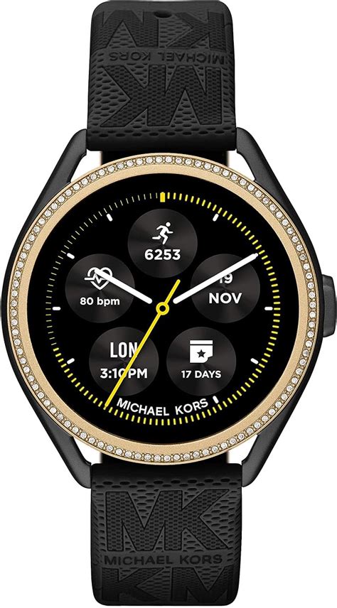 smartwatch michael kors mujer dorado|Michael Kors Smartwatch para Mujer Access MKGO Gen 5E .